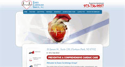 Desktop Screenshot of essexcardiologygroup.com
